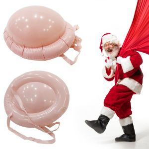 YUNAFIN Trang trí Cosplay Prop TỰ LÀM Inflatable Gù Giáng sinh Bụng Giả Giả giả Bụng Mang Thai Inflatable Santa Claus Đạo Cụ