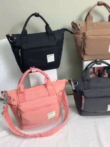 ถือ anello สะพายไหล่ กระเป๋าสะพายข้าง ใส่ของได้เยอะ พร้อมส่ง