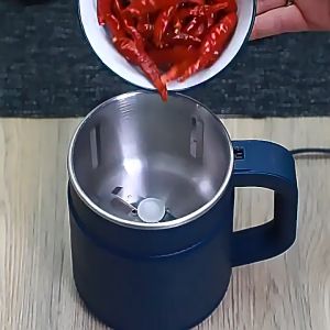Kitchen Household Electric Grinder Coffee Spice Grains Spices Beans Flour Nuts Cereals Small Crushing Mill Food Supplement Machine