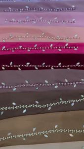 HIJAB PESTA JILBAB SEGI EMPAT PAYET MUTIARA KERUDUNG SEGI EMPAT PAYET