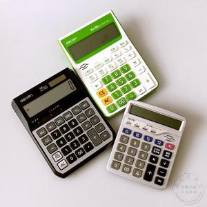 Deli Office Calculator Cute Cartoon Financial Accounting Special Real Voice Pronunciation Lovely Personality Business Use