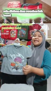 Baju Kaos Harian Distro Setelan Anak Basket Stay Keren Karakter Laki Laki - Hypelane Kids - DTF