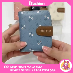 IFASHION 2173 Women Short Wallet Coin Purse Small Compact Wallet Dompet Pendek Duit Wanita Perempuan
