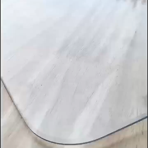 🚚SHIPPED WITHIN 24 HOURS🚚 PVC Tablecloth Transparent Software Glass Table Protector Mat Clear Protective Table Pad Formaldehyde Free Odorless and Oil Resistant PVC transparent Table Cover Kitchen Waterproof Pad for 2/4/6 Seats