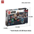LEGO 75267 Star Wars Mandalorian Battle Pack 102 PCS Với Shock Troopers Món Quà Tuyệt Vời Dành Cho Người Hâm Mộ Mọi Lứa Tuổi Khối Xây Dựng Sưu Tầm. 