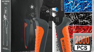 Ferrule Hexagonal Crimping Tool KitAWG23-10 Self-adjustable Ratchet Wire Crimping Tool Kit Crimper Plier Set