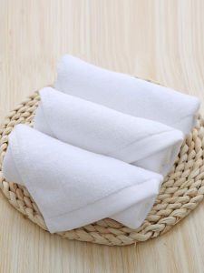 Khăn Lau Tay Vuông Nhỏ Bằng Cotton Nguyên Chất Khăn Lau Tay Khách Sạn 5 Sao Không Rụng Thấm Hút Không Có LOGO Dùng Tại Nhà