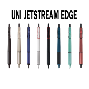 UNI JETSTREAM EDGE BALLPOINT PEN - 0.28/0.38MM - SINGLE/3-COLOR