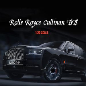 [MagicT] Xe Mô Hình Hợp Kim Kẽm Rolls Royce Cullinan BB Tỉ Lệ 1:20 Có Đèn & Âm Thanh & Chức Năng Kéo Lùi Đồ Chơi Đúc Khuôn Quà Tặng Bộ Sưu Tập Đồ Trang Trí Cho Bé Trai
