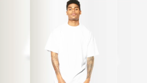 Mens Plain Cotton T-Shirt - Short Sleeve Casual Round Neck Tee - Menswear Tops