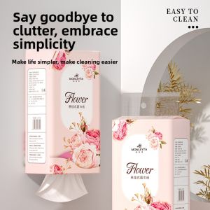 MONLEYTA | Premium Hanging Bottom Tissue Paper Boxed Home Use Affordable Towel Paper Toilet Paper Hand Blowing Paper Hygienic Tissue