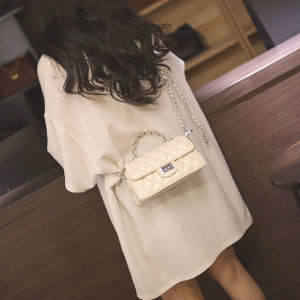 MINGYANA | Spring Summer Shiny Silver New 2026 Exclusive High-End Mini Bag