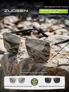 ZUOSHEN EYEWEAR | Kính Râm Chống Tia UV Cực Đỉnh Kiểu Cổ Điển