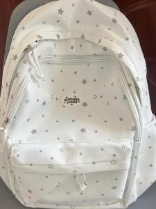 Túi Đeo Vai Dung Tích Lớn Dễ Thương Có Khóa Kéo Chống Thấm Nước Có Ngăn Đựng Máy Tính Túi Đeo Vai Đôi Phong Cách Mỹ Cổ Điển