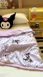 Chăn Hoạt Hình Cho Bé 110x150cm – Chăn Ngủ Trưa Đi Học Chăn Điều Hòa 4 Mùa Vải Mềm Mịn Dễ Thương