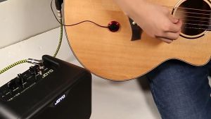 Pick Up Gitar Akustik Tempel Mikrofon