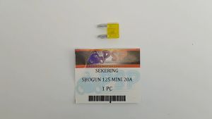 Sekering Shogun 125 20a Mini Kuning (PSP) Fuse DX Sekring Sikring Tancap Kotak Kecil 20 Ampere