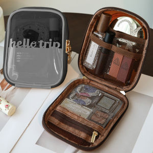 Cute Cosmetic Bag Waterproof Makeup Pouch Lipstick Bag Portable Transparent Make Up Storage Bag
