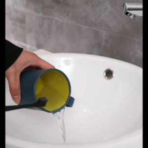 Cốc nhựa đánh răng chữ Home cốc súc miệng có quai cầm cao cấp My Home DN091