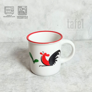 KOPIN Mug Ayam Jago List Merah Series Isi 1