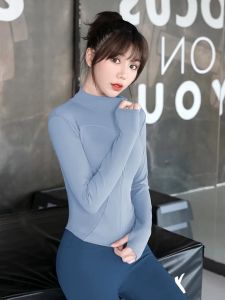 Jaket Olahraga Wanita Lengan Panjang Untuk  Jaket Lengan  Olahraga Yoga Wanita UPF 50+ Yoga/Fitness