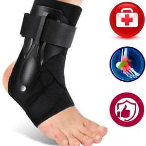 1Pcs ankle Brace for Sprained Ankle ankle supporter for men basketball ankle Support Brace with Side Stabilizers for Men & Women Ankle Splint Stabilizer Volleyball Basketball Ankle Supports for Women