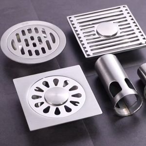 Pelise by Mitsushi Floor Drains Stainless Steel Shower Drainer Bathroom Waste Drain Deodorant PE001