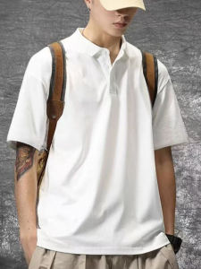 Áo Thun Cổ Polo American Casual Short Sleeve Cỡ Lớn 300 Pound Dành Cho Nam Và Nữ Mùa Hè Rộng Rãi Có Cổ Bẻ Áo Thun Paul