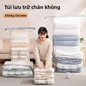 Túi Hút Chân Không Taili Để Bảo Quản Quần Áo Không Cần Bơm Phụ Kiện Du Lịch Túi Đóng Gói Trống Dụng Cụ Sắp Xếp