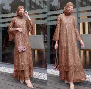 BISA COD / MAXI GELA / 4 UKURAN / M / L / XL / XXL JUMBO / GAMIS / GAMIS FASHION / BAJU MUSLIM / PAKAIAN WANITA / GAMIS KONDANGAN / TILE MUTIARA / DRESS / KUALITAS PREMIUM
