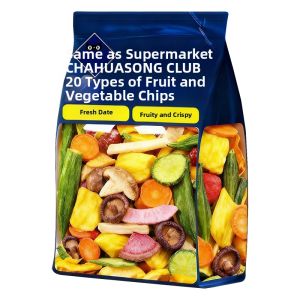 Dehydrated Non-fried Vegetable and Fruit Crisps