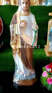 Tượng Thánh Giuse 70cm chất liệu composite để được ngoài trời trang trí bàn thờ công giáo