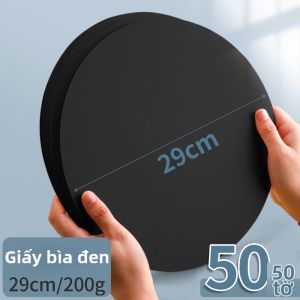 deli | Giấy Bìa Đen Đặc Biệt Cho Nghệ Thuật Vẽ