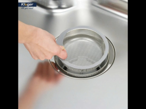 Chậu rửa bát Kluger MOD series KF7850FS inox SS304 cao cấp thiết kế có lỗ chờ lắp vòi lòng sâu 230