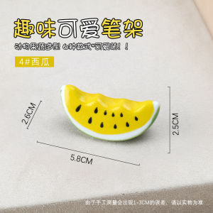 Cute Cartoon Nail Art Pen Holder Light Therapy Paint Brush Stand Elephant Watermelon Banana Color Drawing Pen Holder Line Drawing