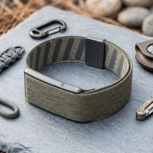 Nylon Strap+Frame for Whoop 5.0 Straps Elastic Stretchable Sports Correa Magnetic Bracelet for Whoop 5 Accessory