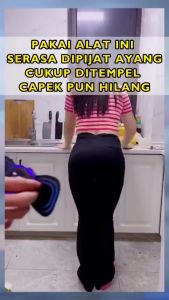 EMS Massager Mini Pad Alat Terapi Pijat Leher Elektrik  Mat Original