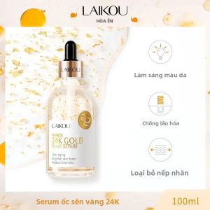 Serum Dưỡng Da Mặt Ốc Sên Vàng 24k 100ml Dành Cho Nữ Làm Sáng Săn Chắc Dưỡng Ẩm Nuôi Dưỡng Da Chống Lão Hóa Làm Trắng Da