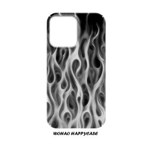 Dark Style Creative Personality Phone Case for Apple 16 pro Xiaomi 15 Huawei P70 pro Anti-Fall Matte Finish Unique Design