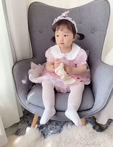 Kaos kaki panjang transparan bagian lutut anak knee sock BB27