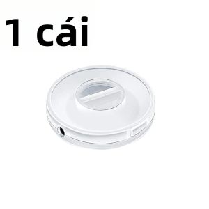 3 Chiếc Hộp Cuộn Dây Có Thể Xoay Được Hộp Đựng Cáp Di Động Hộp Lưu Trữ Bằng Nhựa Để Sạc USB Dây Dữ Liệu Giá Đỡ Tròn Để Quản Lý Và Lưu Trữ Cáp
