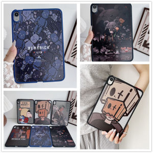 For Samsung Galaxy Tab A7 A8 A9 A9+ S6 Lite S7 S8 S9 S7+ S8+ S9+ S7FE S9FE+ Plus 5G 8.0" 8.7" 10.4" 11.0" 12.4" SM-T220 X110 P620 X200 X218 X510 Kids Tablet Cute Cartoon Bearbrick One Piece Transparent TPU Case Back Cover