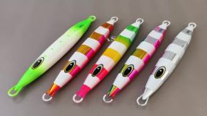 TEASER | TEASER J171 Slow Pitch Jig Deep Sea Boat Fishing Metal Lure 150g–600g Glow-in-the-Dark Saltwater Jig Bait for Grouper & Amberja