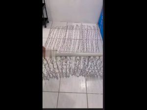 Tirai Manik Tirai Sekat Pintu Kerey Mote Gorden Mote Lebar 90 Cm