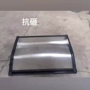 Sunshade Outdoor Blinds Shades & Awnings Rain Cover For Balcony Sunshine Board Sun Shade Canopy PC and Aluminum Alloy Household Door Canopy 遮阳板