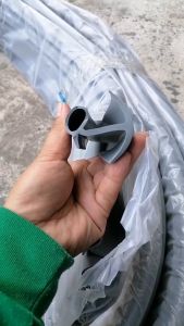 ยางขอบประตูรถบรรทุกร่่อง 28มม.  รถขนส่งสินค้า กระบะตู้ทึบ ห้องเย็น ตู้คอนเทนเนอร์ ยาง 1เส้นมีความยาว 10 เมตร สีเทา ทนต่อความร้อนได้ดี อ่านรายละเอียดสินค้าด้านล่าง