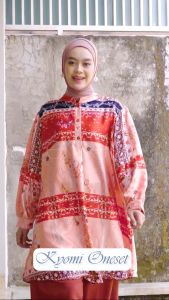 Setelan Jumbo 3XL XXXL & Tunik Paris Silk: Pakaian Wanita Terbaru