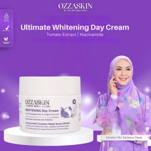OZZASKIN WHITENING DAY CREAM Skincare Oki Setiana Dewi Mencerahkan dan Melindungi dari Sinar UV 10 gr