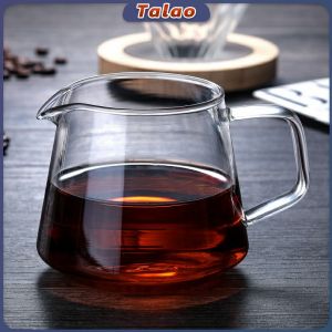 Talao Household Glass Coffee Jug Hand Brewed Coffee Maker Teapot