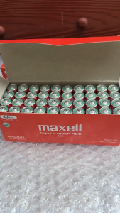 Hộp 40 viên pin tiểu AA Maxell 1.5V Power ACE R6P(AR)4P - Hàng chính hãng